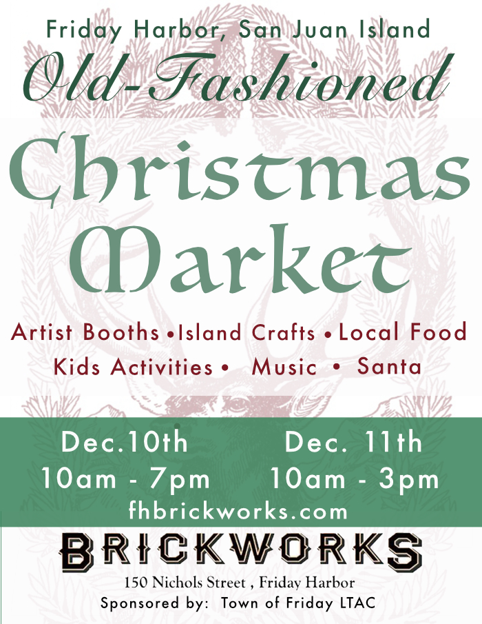 Old-Fashioned Christmas Market Dec. 10 & 11 at Brickworks