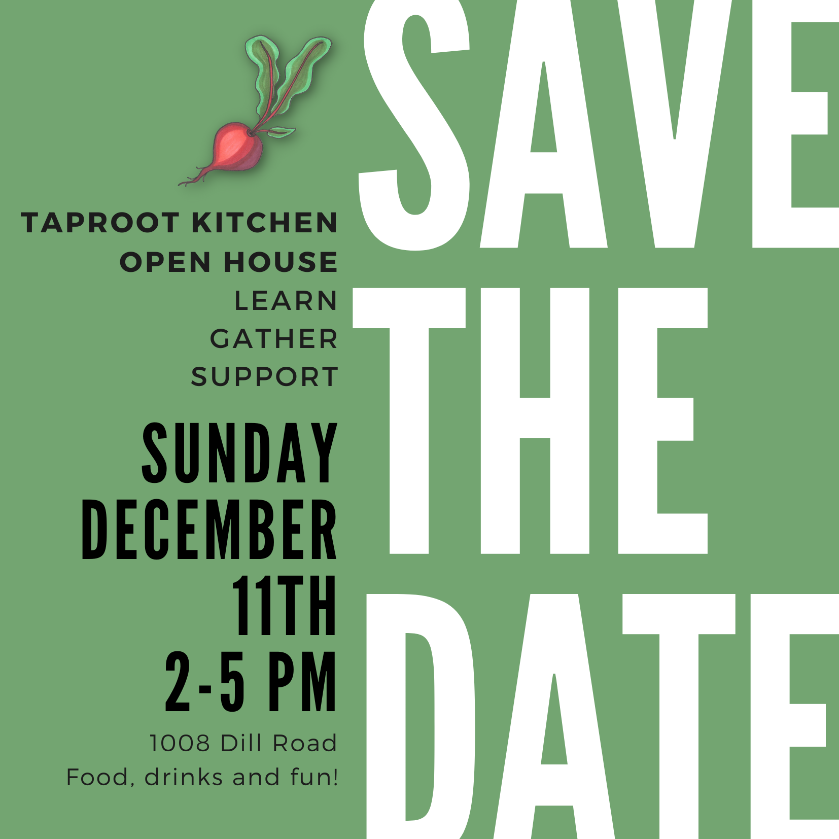Taproot Community Kitchen Open House
